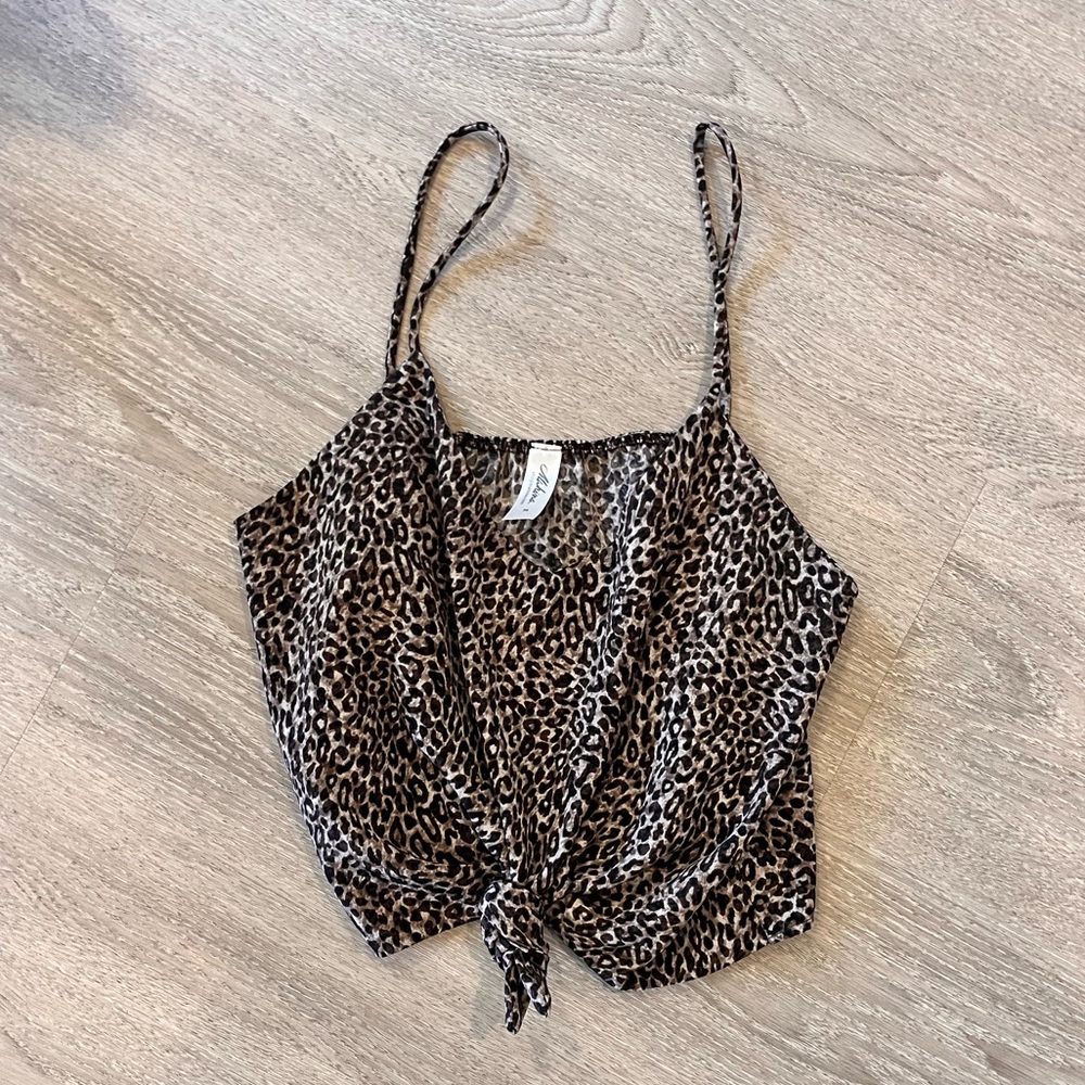 Mahina cheetah top